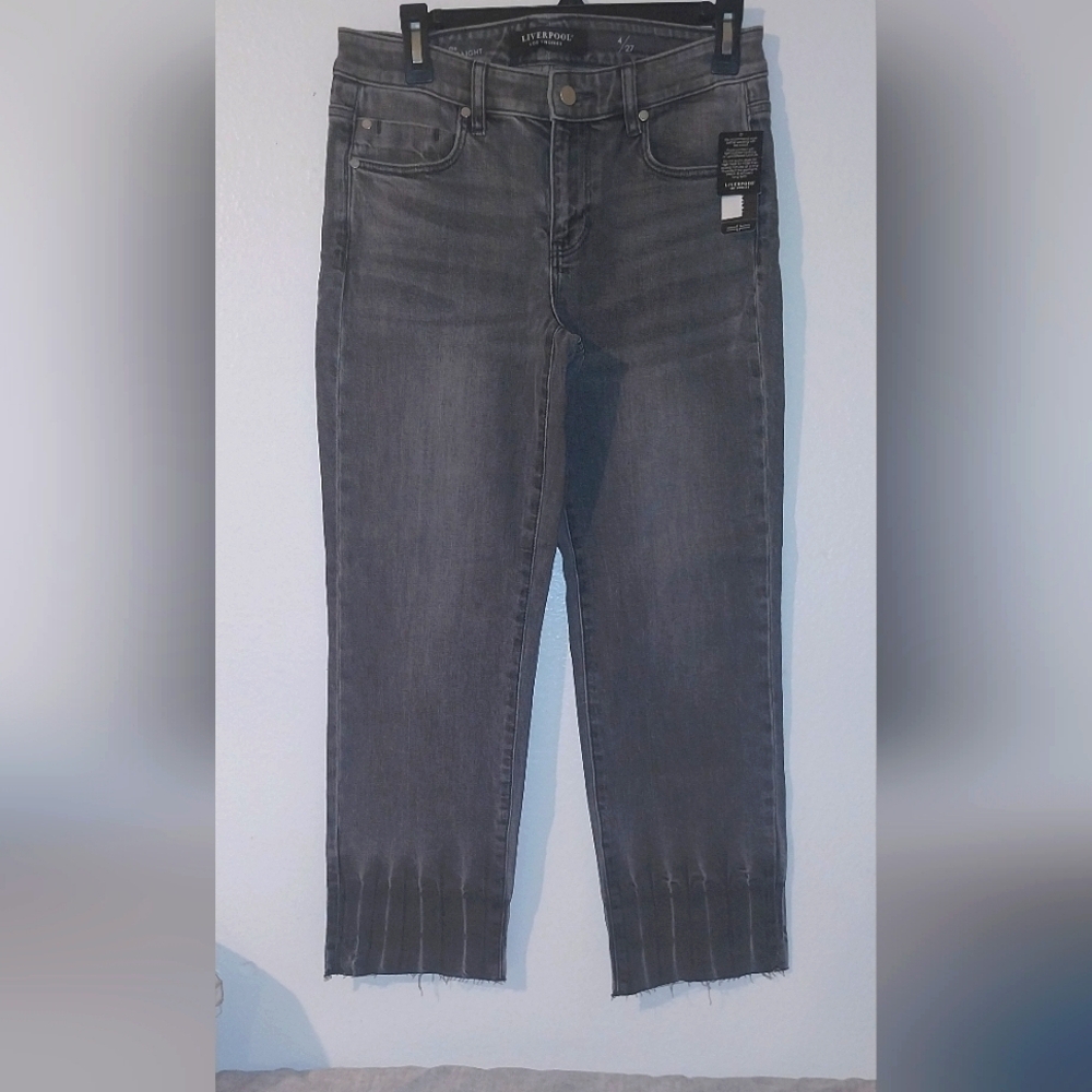 Liverpool black wash jeans